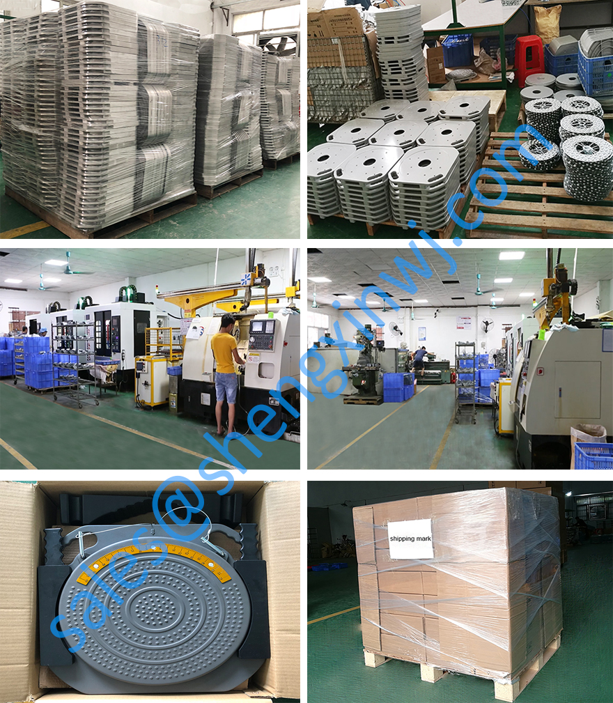 wheel alignment turn plates in produciton line Piastre girevoli per l'allineamento delle ruote nella linea di produzione