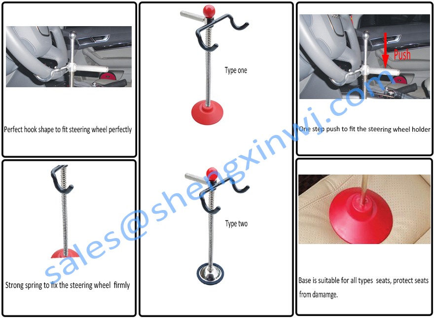 car steering wheel holder porta ruota dello sterzo d'auto