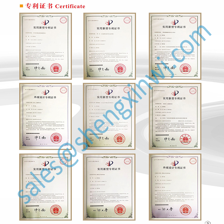certifcates for truck alignment clamp certificati per pinza per allineamento camion