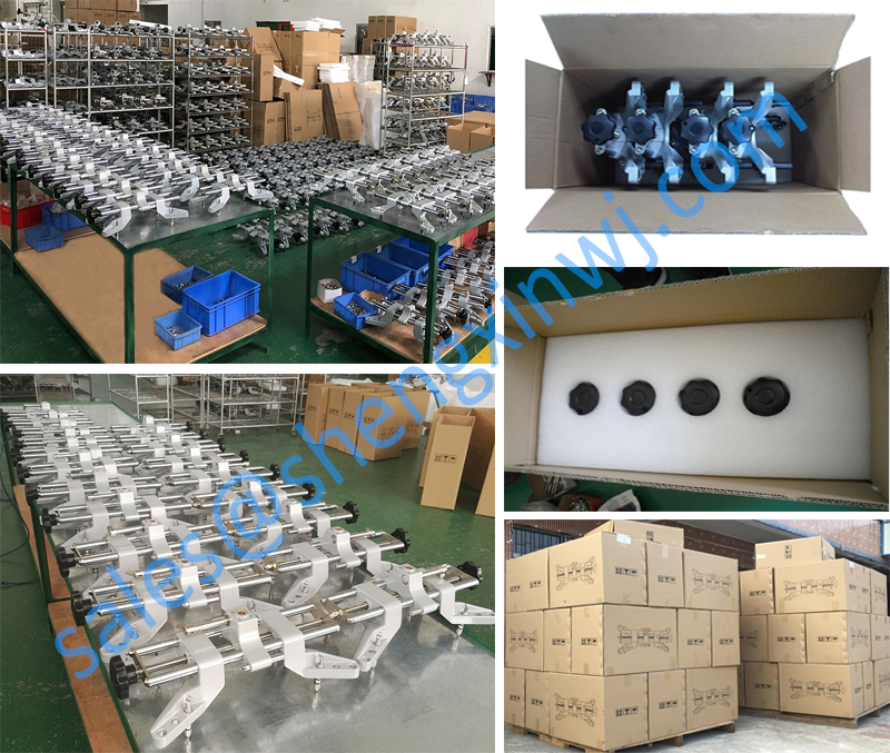 alignment clamp mass production produzione in serie di pinze di allineamento