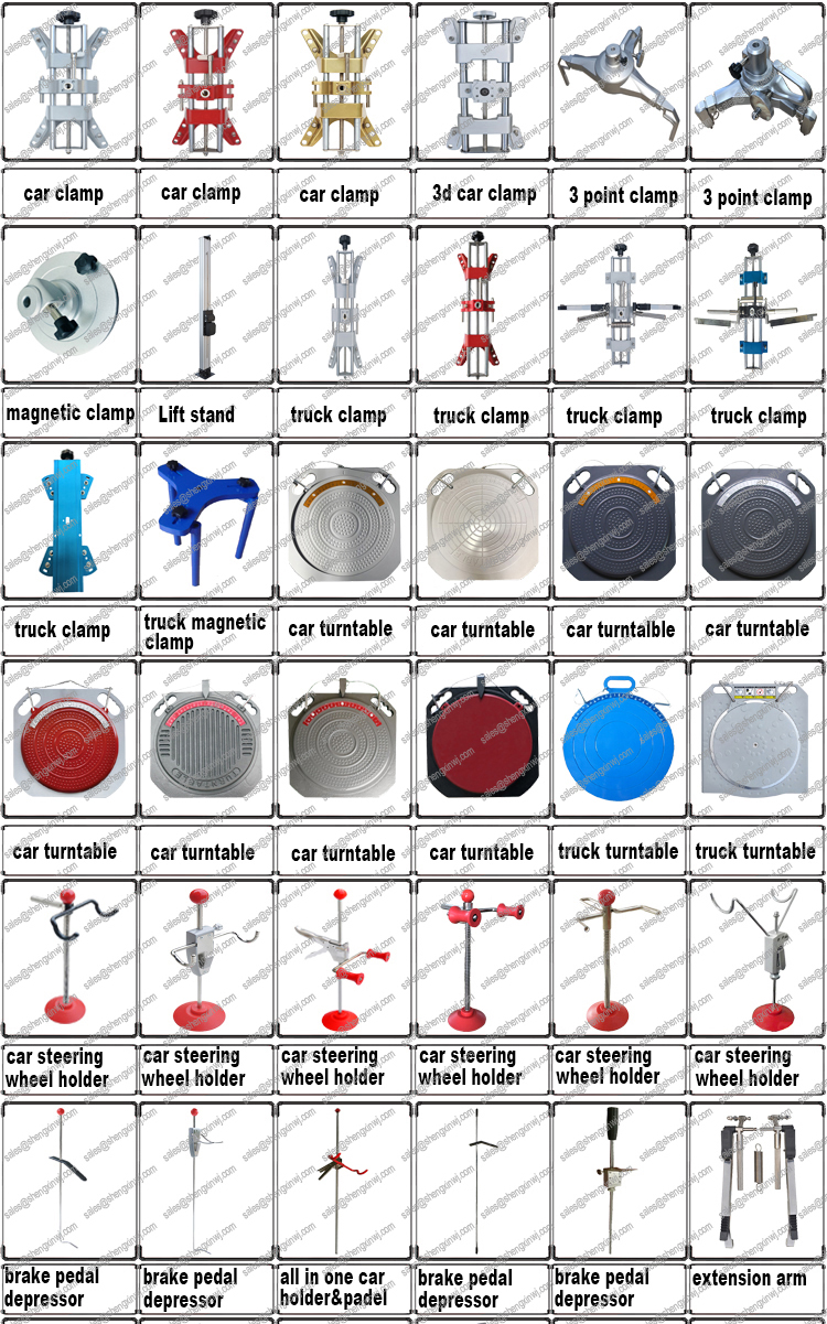 tutti gli accessori di allineamento