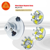 Morsetto magnetico per allineamento ruote auto