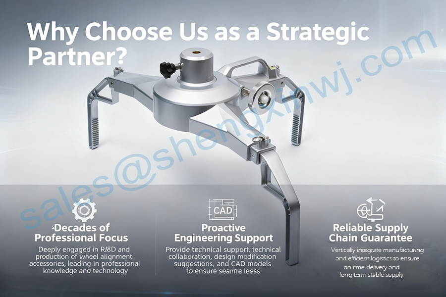 Vantaggi per un morsetto a tre punti