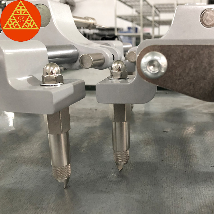 Morsetto per allineamento ruote camion grigio+braccio di estensione